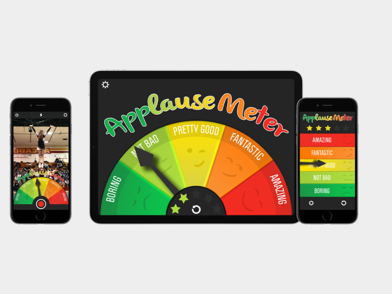 Applausemeter for iPad and iPhone